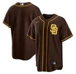 San Diego Padres Brown Cool Base Stitched Jersey