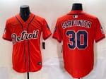 Detroit Tigers #30 Kerry Carpenter Orange With Patch Vapor Premier Limited Stitched Jersey