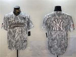 New York Yankees Team Big Logo 2024 Arctic Camo Stitched Jersey