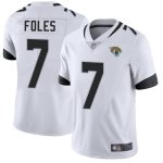 Jacksonville Jaguars #7 Nick Foles White Vapor Untouchable Limited Stitched Jersey