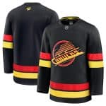 Vancouver Canucks Blank Black 2024-25 With A Patch Alternate Stitched Jersey