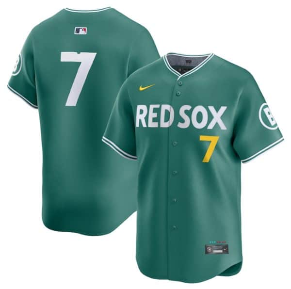 Boston Red Sox #7 Masataka Yoshida Green 2025 City Connect Limited Stitched Jersey