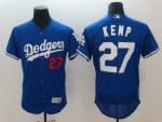 Los Angeles Dodgers #27 Matthew Kemp Blue Flexbase Stitched Jersey