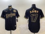 Los Angeles Dodgers #17 ´ó¹ÈÏèÆ½ Black Gold 2024 World Series Limited Stitched Jersey