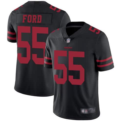 San Francisco 49ers #55 Dee Ford Black Vapor Untouchable Limited Stitched Jersey