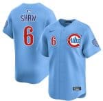 Chicago Cubs #6 Matt Shaw Blue 2024-25 2nd Alternate Limited Stitched Jersey