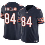 Chicago Bears #84 Colston Loveland Navy 2025 Draft F.U.S.E. Vapor Untouchable Limited Football Stitched Jersey