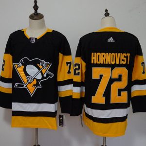 Pittsburgh Penguins #72 Patric Hornqvist Black Stitched Adidas Jersey
