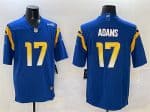 Los Angeles Rams #17 Davante Adams Blue 2024 Vapor Untouchable Stitched Jersey