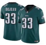 Philadelphia Eagles #33 Cooper DeJean Green 2024 Draft F.U.S.E. Vapor Untouchable Limited Stitched Jersey