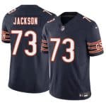 Chicago Bears #73 Jonah Jackson Navy 2025 F.U.S.E. Vapor Stitched Jersey