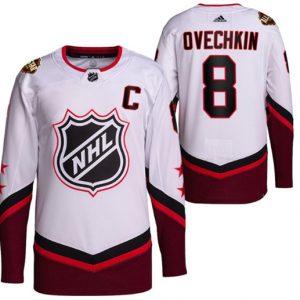 Washington Capitals #8 Alex Ovechkin 2022 All-Star White Stitched Jersey