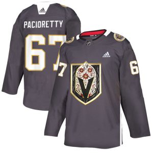 Vegas Golden Knights #67 Max Pacioretty Grey Latino Heritage Night Stitched Jersey