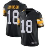 Pittsburgh Steelers #18 Diontae Johnson Black 2019 Vapor Untouchable Limited Stitched Jersey