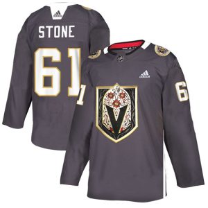 Vegas Golden Knights #61 Mark Stone Grey Latino Heritage Night Stitched Jersey