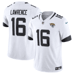 Jacksonville Jaguars #16 Trevor Lawrence White 2023 F.U.S.E Vapor Untouchable Limited Stitched Jersey