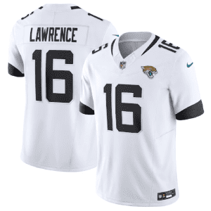 Jacksonville Jaguars #16 Trevor Lawrence White 2023 F.U.S.E Vapor Untouchable Limited Stitched Jersey