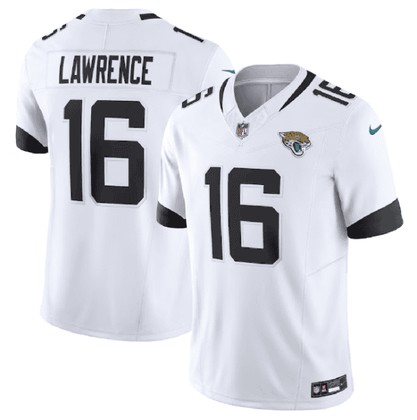 Jacksonville Jaguars #16 Trevor Lawrence White 2023 F.U.S.E Vapor Untouchable Limited Stitched Jersey