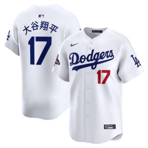 Los Angeles Dodgers #17 ´ó¹ÈÏèÆ½ White 2024 World Series Champions Limited Stitched Jersey