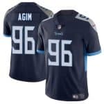 Tennessee Titans #96 McTelvin Agim Navy 2025 Vapor Untouchable Stitched Jersey