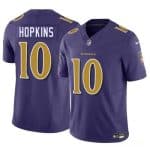 Baltimore Ravens #10 DeAndre Hopkins Purple 2025 F.U.S.E. Vapor Limited Jersey
