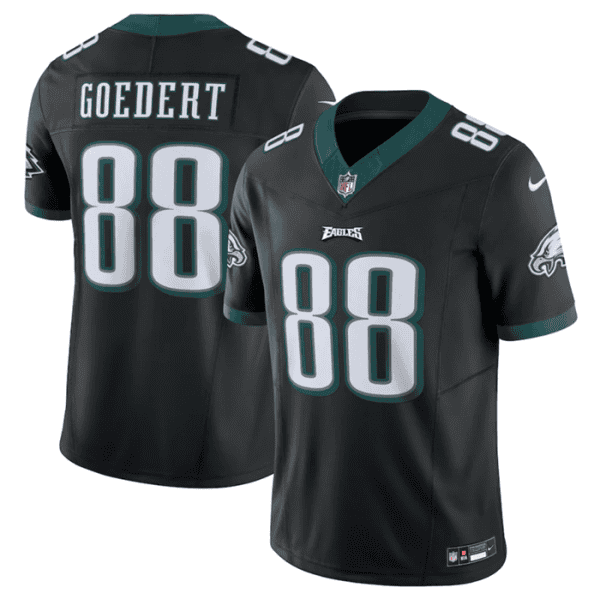Philadelphia Eagles #88 Dallas Goedert Black 2023 F.U.S.E. Vapor Untouchable Limited Stitched Jersey