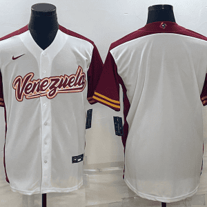 Venezuela Blank 2023 White World Classic Stitched Jersey