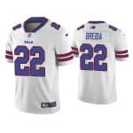 Buffalo Bills #22 Matt Breida White Vapor Untouchable Limited Stitched Jersey