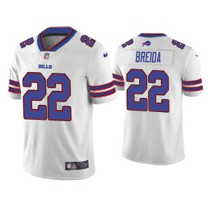 Buffalo Bills #22 Matt Breida White Vapor Untouchable Limited Stitched Jersey