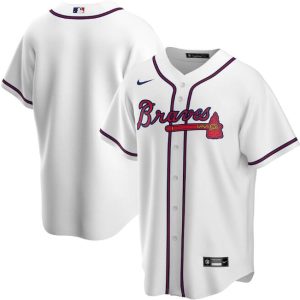 Atlanta Braves White Cool Base Stitched Jersey