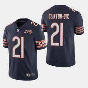 Chicago Bears #21 HaHa Clinton-Dix Navy 2019 100th Season Vapor Untouchable Limited Jersey