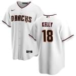 Arizona Diamondbacks #18 Carson Kelly White Cool Base Stitched Jersey