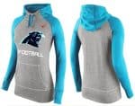 Nike Carolina Panthers Performance Hoodie Grey Light Blue_1