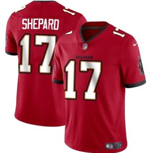 Tampa Bay Buccaneers #17 Sterling Shepard Red Vapor Limited Stitched Jersey