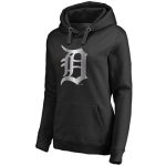 Detroit Tigers Platinum Collection Pullover Hoodie Black