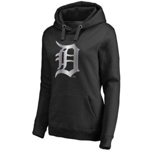 Detroit Tigers Platinum Collection Pullover Hoodie Black