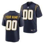 Los Angeles Chargers Customized Custom Navy Vapor Untouchable Limited Stitched Jersey
