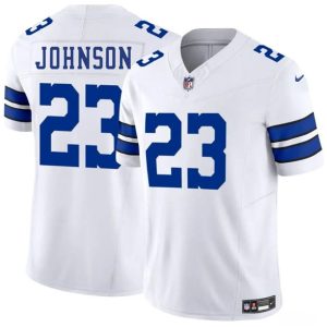 Dallas Cowboys #23 Buddy Johnson White 2025 F.U.S.E. Vapor Untouchable Limited Stitched Jersey