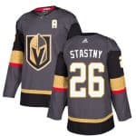 Vegas Golden Knights #26 Paul Stastny Grey Stitched Jersey