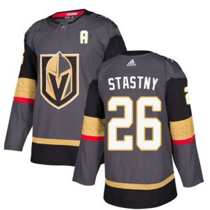 Vegas Golden Knights #26 Paul Stastny Grey Stitched Jersey
