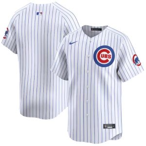 Chicago Cubs Blank White 2024 Home Limited Stitched Jersey