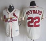 Cardinals #22 Jason Heyward Cream New Cool Base Stitched Jersey