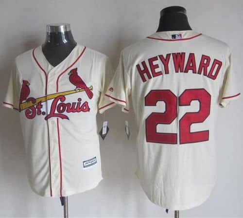 Cardinals #22 Jason Heyward Cream New Cool Base Stitched Jersey