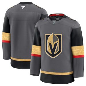 Vegas Golden Knights Blank Gray 2024-25 Alternate Stitched Jersey