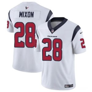 Houston Texans #28 Joe Mixon White Vapor Untouchable Stitched Jersey