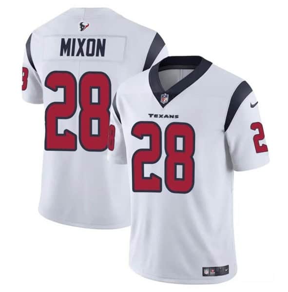 Houston Texans #28 Joe Mixon White Vapor Untouchable Stitched Jersey
