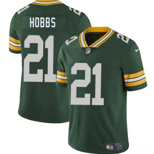 Green Bay Packers #21 Nate Hobbs Green 2025 Vapor Untouchable Limited Stitched Jersey