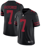 49ers #7 Colin Kaepernick Navy Vapor Untouchable Limited Stitched Jersey