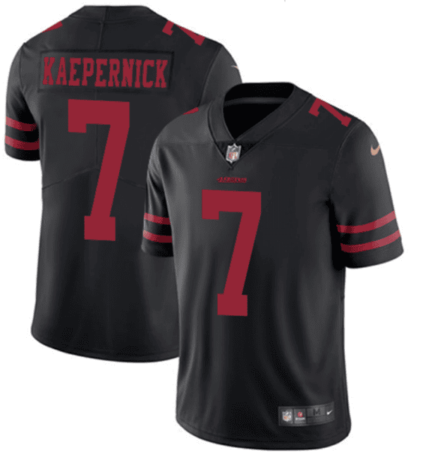 49ers #7 Colin Kaepernick Navy Vapor Untouchable Limited Stitched Jersey