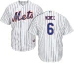 New York Mets #6 Jeff Mcneil White Cool Base Stitched Jersey